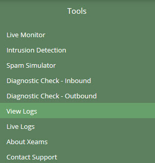 View logs