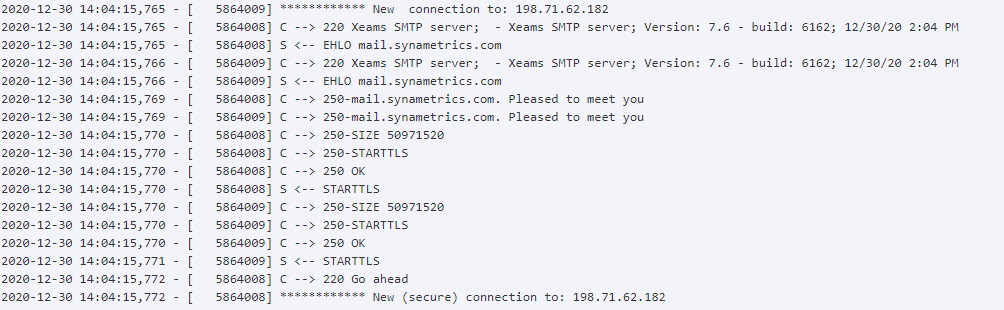 SMTPOutboundConversation.log snippet